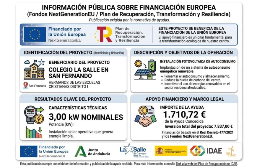 El Colegio apuesta por las energías renovables